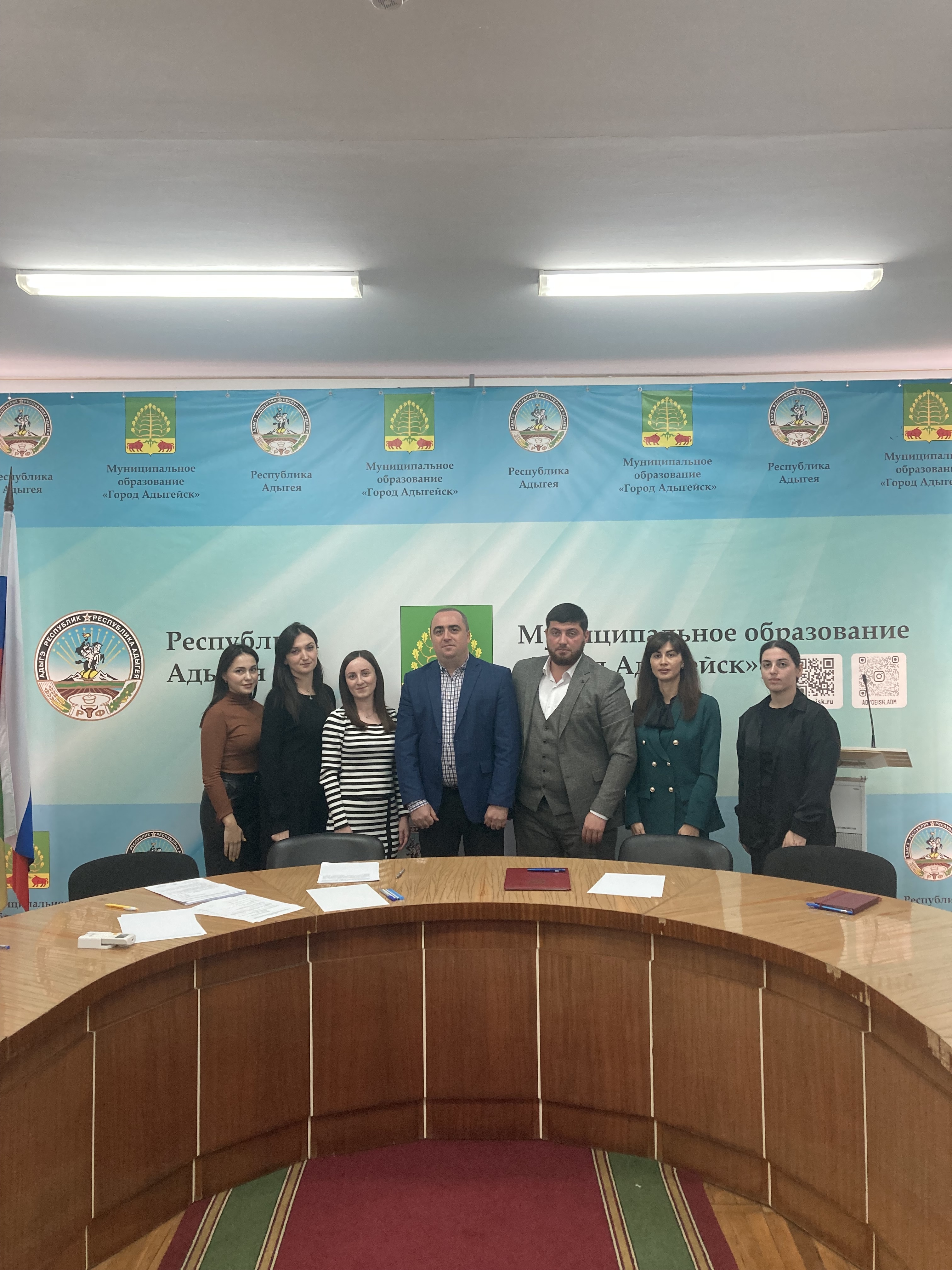 Сегодня состоялось организационное заседание Молодёжной избирательной комиссии города Адыгейска.